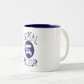 serial raleur citation gorille feroce mechant  ツートーンマグカップ (正面右)