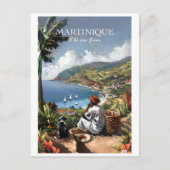 Série L'île aux Fleurs 2ZFT67-13 ポストカード (正面)