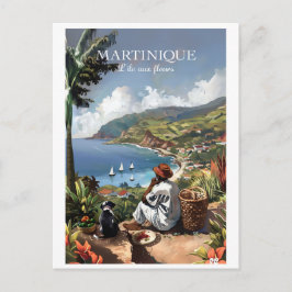 Série L'île aux Fleurs 2ZFT67-13 ポストカード