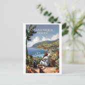 Série L'île aux Fleurs 2ZFT67-13 ポストカード (スタンド正面)