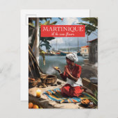 Série L'île aux Fleurs 2ZFT67-14 ポストカード (正面/裏面)