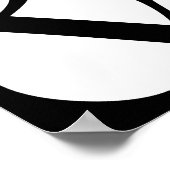 SerifアンパサンドPosterプリント ポスター (角)