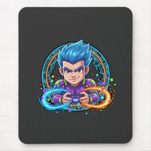 Serious About Funny Gaming  マウスパッド (正面)