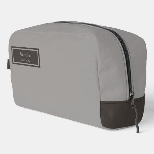 Serious Classic Minimal Simple Grey ドップキット (右コーナー)