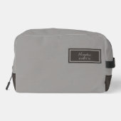 Serious Classic Minimal Simple Grey ドップキット (裏面)