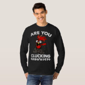 Serious Farmer Chicken Tシャツ (正面フル)