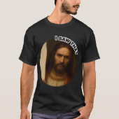 Serious Jesus I Sawhat Funny Christian Meme Religi Tシャツ (正面)