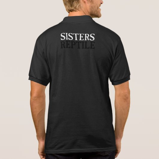 Serious Sisters ポロシャツ (裏面)