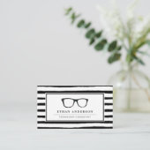 Serious Spectacles | 楽しいテクノロジーのテーマ 名刺 (スタンド正面)