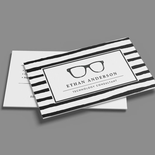 Serious Spectacles | 楽しいテクノロジーのテーマ 名刺