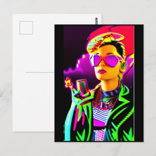 Seriously Saturated ポストカード (正面/裏面)