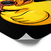 Seriously What The Funny Duck For Men Women Cool A ポスター (角)