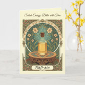 Serkeh Spirit Aging with Grace and Insight カード (黄色い花)