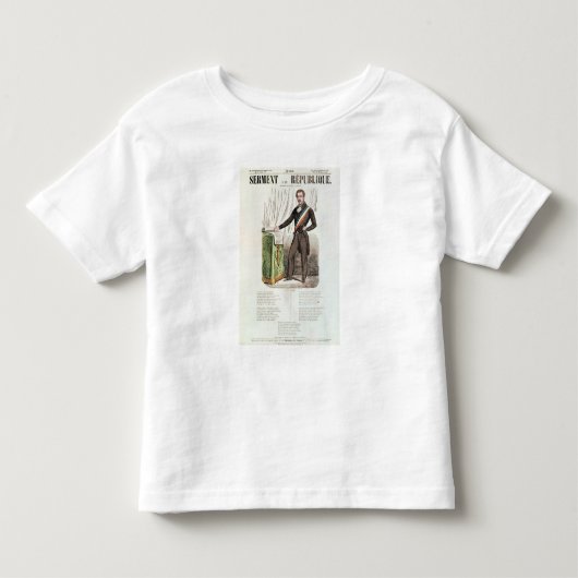 Serment la Republique', トドラーTシャツ (正面)