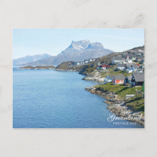 Sermitsiaaq山、Nuuk ポストカード