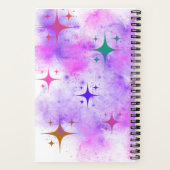 SermonノートA5カラフルの渦巻き型ノートブック ノートブック (裏面)