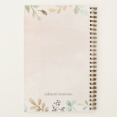 Sermon Notes水彩自然 ノートブック (裏面)