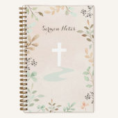 Sermon Notes水彩自然 ノートブック (正面)