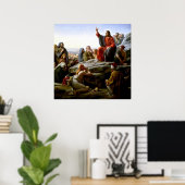 Sermon on the山ポスター ポスター (ホームオフィス)