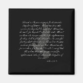 Sermon On The Mount The Beatitudes Matthew 5_3-10  マグネット (正面)