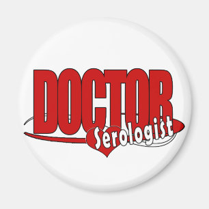 SEROLOGISTロゴの博士 マグネット