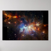 Serpens（NIRCamイメージ） ポスター (正面)