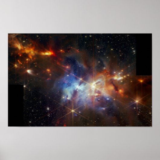 Serpens（NIRCamイメージ） ポスター (正面)