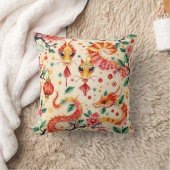 Serpent Dreams Chiness新年 クッション (ブランケット)