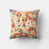 Serpent Dreams Chiness新年 クッション (裏面)