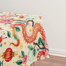 Serpent Dreams Chiness新年 テーブルクロス