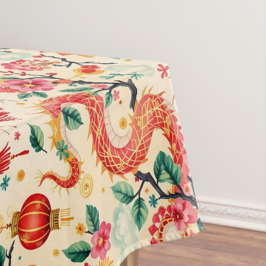 Serpent Dreams Chiness新年 テーブルクロス (インサイチュ)
