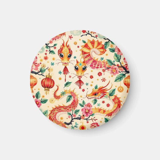 Serpent Dreams Chiness新年 マグネット (正面)