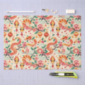 Serpent Dreams Chiness新年 薄葉紙 (クラフト)