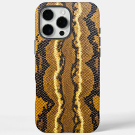 Serpent Guard :イエローヒョウの皮 iPhone 16 Pro Maxケース