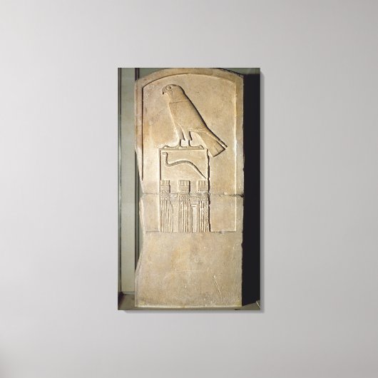 Serpent king stela, c.3000 BC （石灰岩） （も参照） キャンバスプリント (正面)