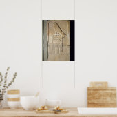 Serpent king stela, c.3000 BC （石灰岩） （も参照） ポスター (キッチン)