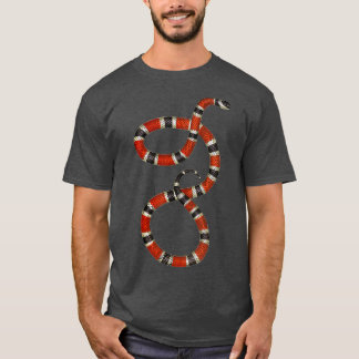Serpent Red Black Coral Snake Educational Tシャツ