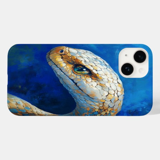 🐍 Serpent’s Whisper  iPhone Case Case-Mate iPhoneケース (裏面 (横))