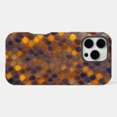 Serpent Shield:ブラウン&金ゴールド版 iPhoneケース (裏面横)