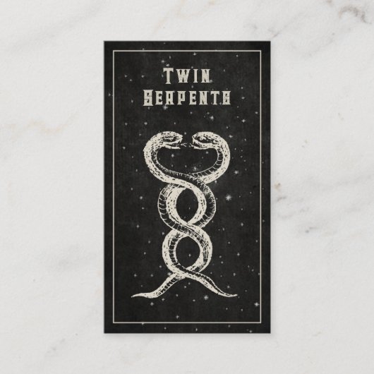 Serpents名刺 名刺 (正面)