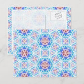 Serpienski Clockwork Lg任意の色はがき ポストカード (正面/裏面)