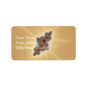 Serpus – フラクタルアート ラベル (正面)