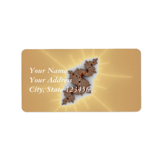 Serpus – フラクタルアート ラベル (正面)