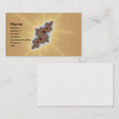 Serpus – フラクタルアート 名刺 (正面/裏面)