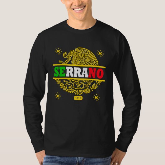 SERRANO MEXICO GOLD Tシャツ (正面)