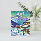 Serre Chevalier : Élégance Montagnarde ポストカード (スタンド正面)