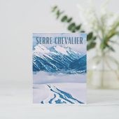 Serre Chevalier Station de ski ポストカード (スタンド正面)