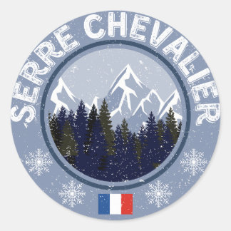 Serre Chevalier Station de Ski ラウンドシール
