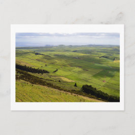 Serro do Cumeからの眺め： Terceira, Azores ポストカード