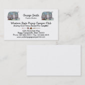 Serro Scottyのキャンピングカー 名刺 (正面/裏面)